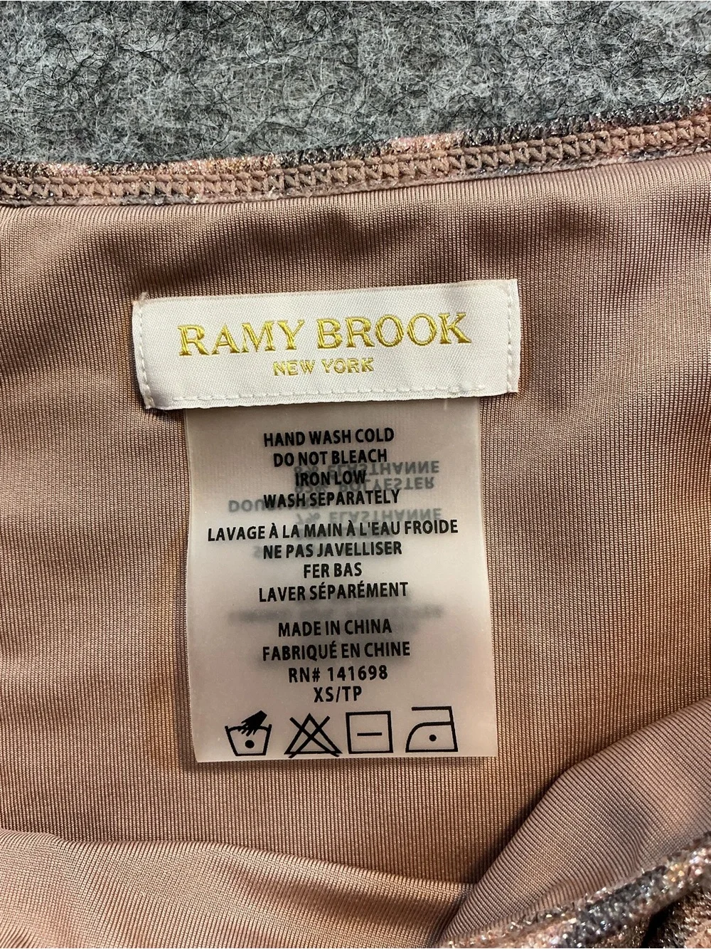 Ramy Brook | SPARKLE Women’s Leopard Print Cheeky Bikini Bottom - Brown Size XS